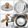 2/3/4L Stove Gas Water Kettle Stainless Steel Tea Kettle Teapot for Trips  Gas Induction Cooker