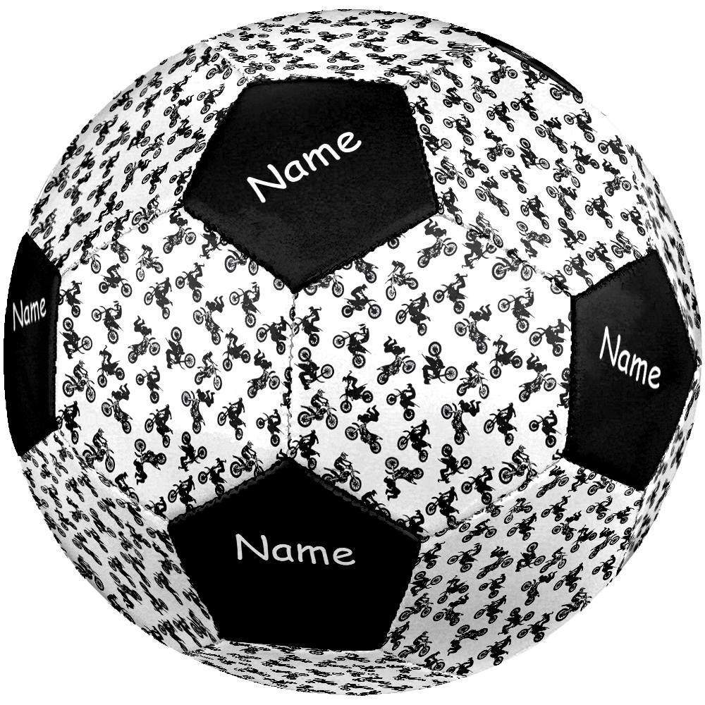 Custom Name off road motorcycles Theme Size 5 Soccer Ball, Suitable for Both Indoor and Outdoor Matches, a Gift Suitable for Everyone.
