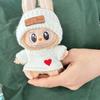 Для куклы лабубу 17 см наряд одежда медведь этикетка шляпа любовь свитер комплект милые украшения маленькая одежда