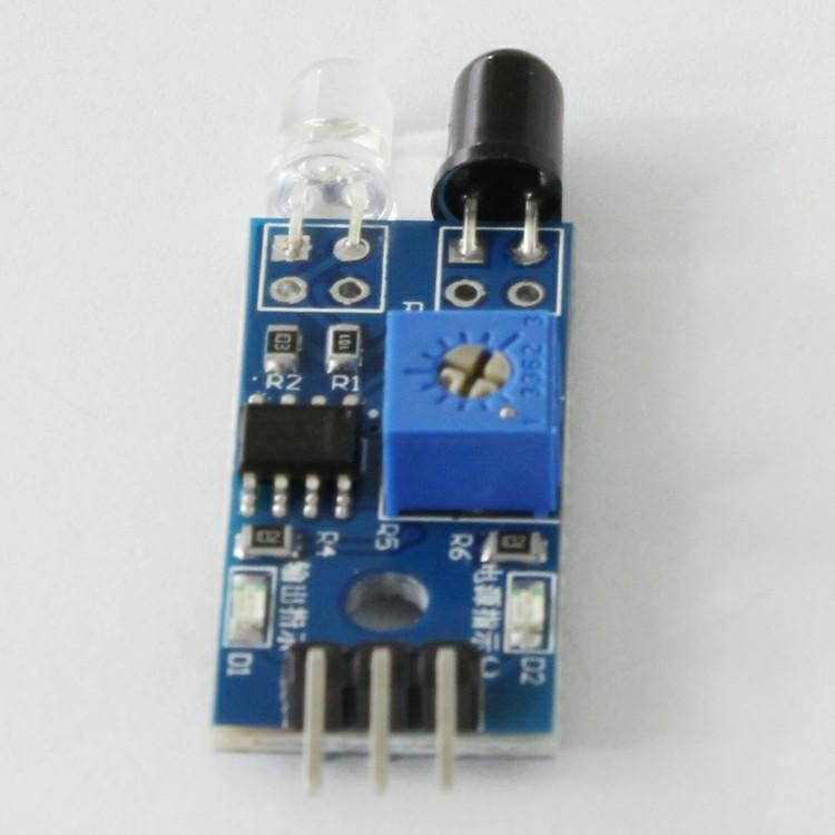 Smart Car Obstacle Avoidance Sensor Module Infrared Pair Tube Module Photoelectric Reflective Sensor Arduino