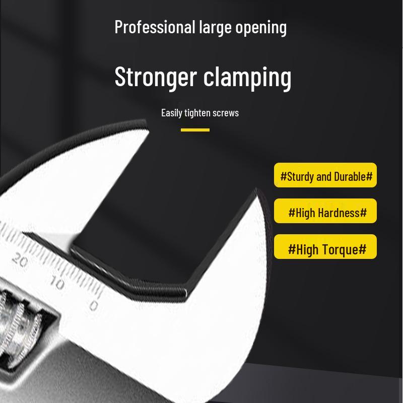 Регулируемый гаечный ключ для ванной из углеродистой стали промышленного класса