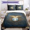 Lazio FC Printed 3PCS Bedding Set Breathable Duvet Cover with Pillowcases Decorative Bed Linen for Bedroom Home