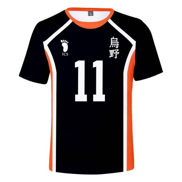 Новый костюм для косплея Haikyuu Hinata Shoyo 3d футболка Karasuno школьные волейбольные топы Kageyama Tobio подростковая толстовка