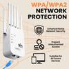 Усилитель WiFi 2025 6-антенный Сильный сигнал, Репитер WiFi, Двухдиапазонный 300/1200 Мбит/с (5 ГГц / 2,4 ГГц) ракета-носитель