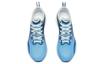 Li Ning Super Light 18 Fabric Slip Resistant Abrasion Resistant Low top Running Shoes Men's Sky Blue ARMR007-4
