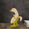 Resin Banana Duck Figurines Unique Animal Ornaments Creative Cartoon Banana Duck  Decor Accessories