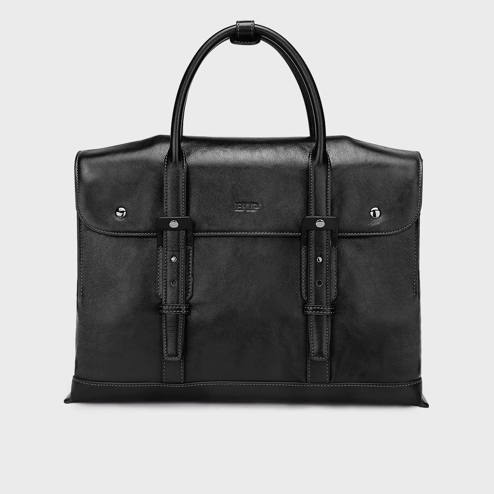 Bvp Bvp Genuine Cowhide Men'S Luxury Briefcase T1068 Black
