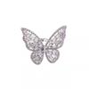 Trendy Non-Fading Hollow Butterfly Ring - Exaggerated Fashion Hand Jewelry