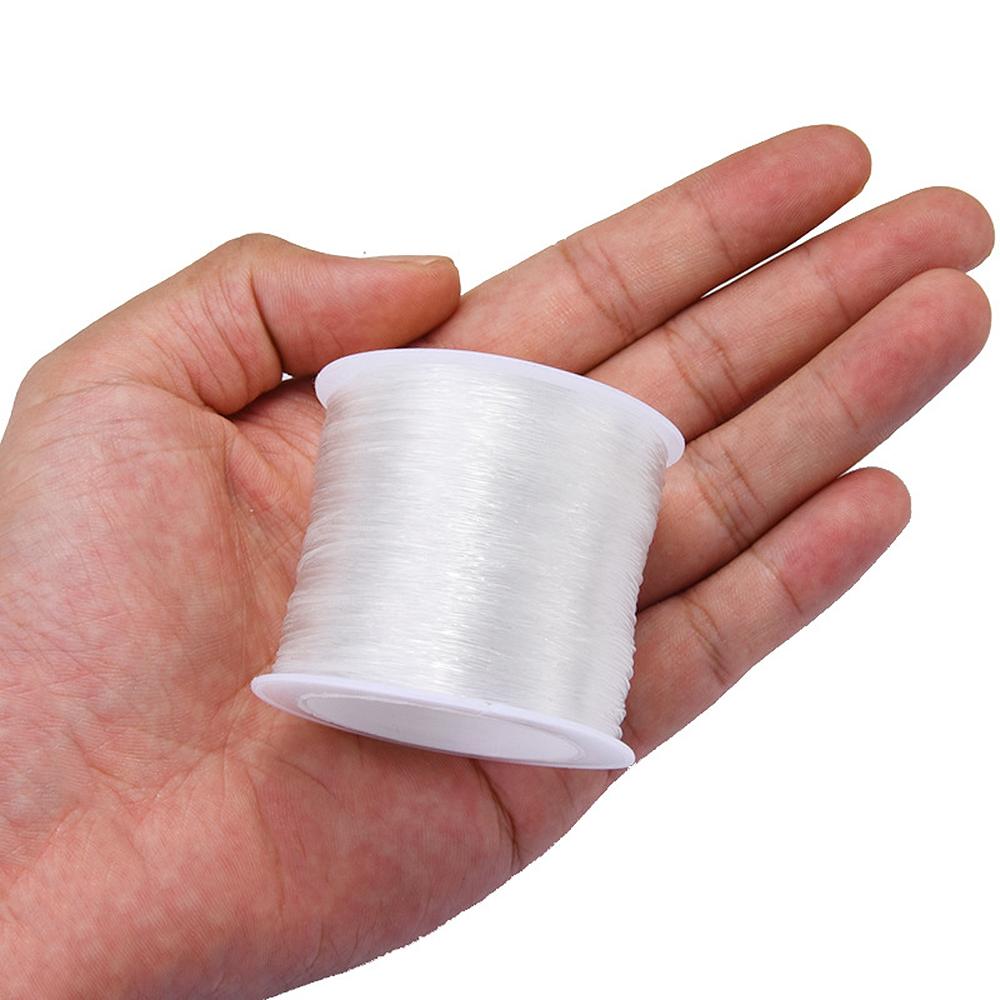 100m Strong Elastic Crystal Cord Beading Thread DIY Jewelry Making Necklace Bracelet Beads String Stretchable Thickness 0.5-1mm