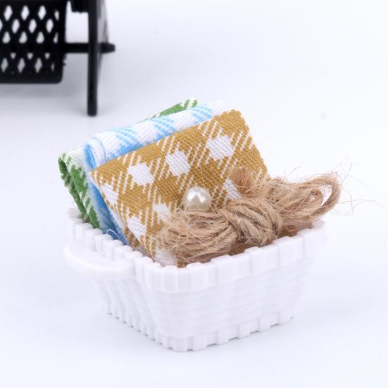 1:12 миниатюрных деревянных швейных машин, набор с нитками, ножницами, аксессуары, декор для кукольного домика, миниатюрная мебель, детские игрушки