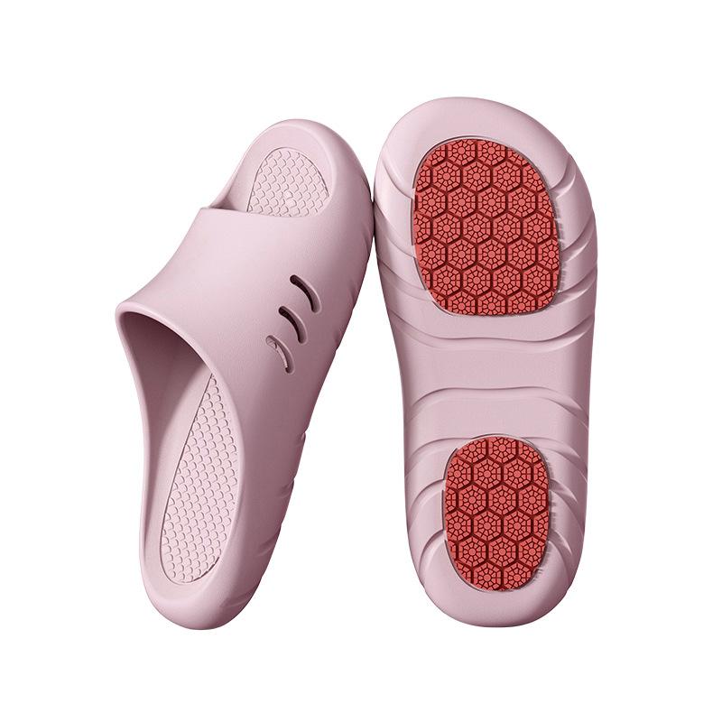 Antibacterial Non-slip Cool Slippers Couple Indoor Home Bathroom Bath Slippers 2025 New Product Simple Sandals for External Wear