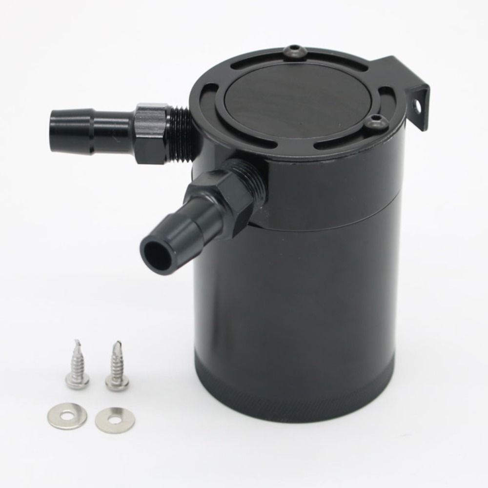 Aluminum Reservoir Oil Catch Can Baffled Aluminum Oil Separator Reservoir Tank Oil Catch Tank Kit