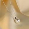 Sterling Silver Pearl Neck Chain Light Luxury Necklace Niche Women's Collarbone Chain