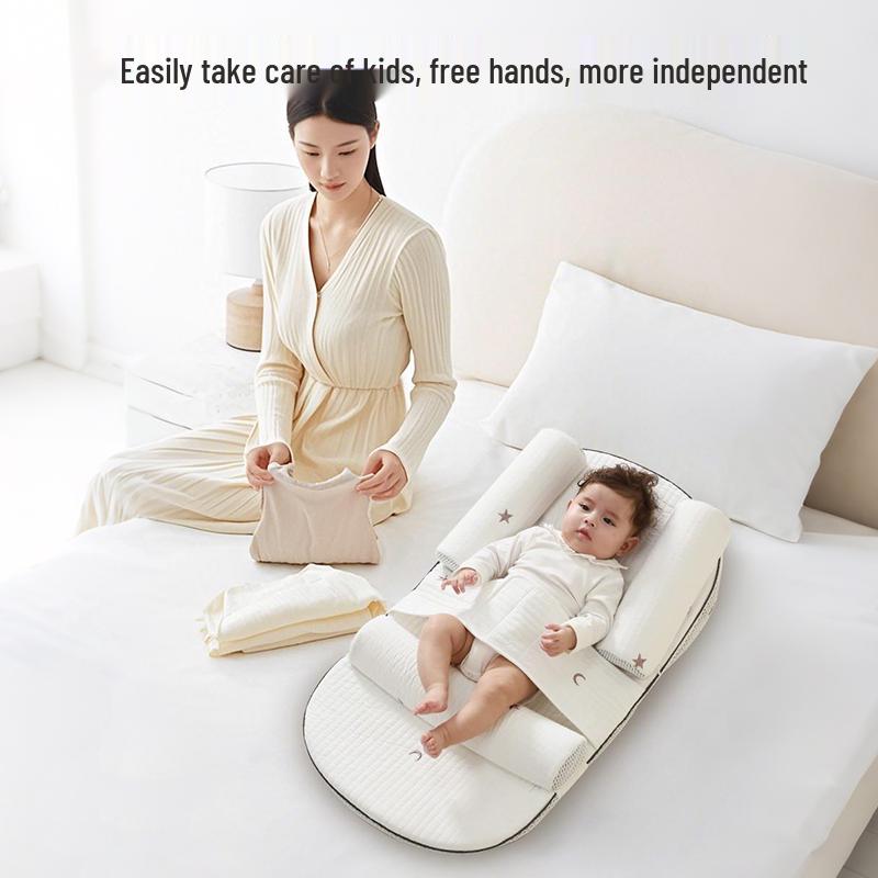 Регулируемая подушка для кормления новорожденных: Поддержка от газов и срыгиваний