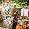 1pc Halloween Ghost Boo Garden Flag Burlap Welcome Seasonal Holiday Yard Outside No Flag Pole 12X18 Inch
