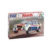 Italeri 1/24 Scale Fiat 131 Abarth 1977 Sanremo Rally Winner Plastic Model Kit (IT3621) with Japanese Instructions