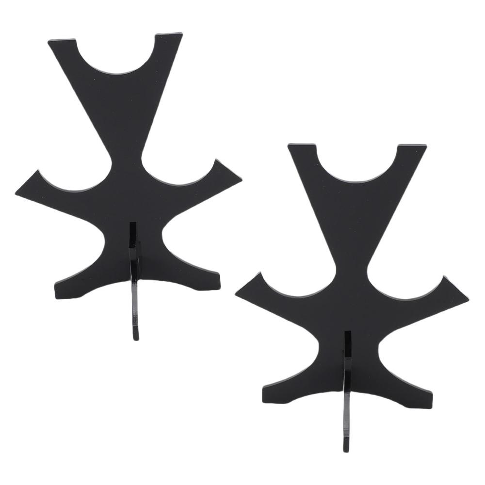 2Pcs Acrylic Sword Display Stand Length Adjustable Adjustable Sword Holder For Collections