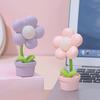 Mini Led Flower Night Light Cute Small Table Lamp Desktop Ornament Bedside Bedroom Ambient Lights Children Toy Kids Holiday Gift