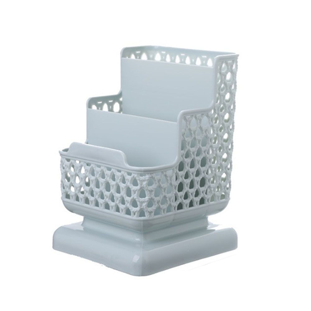 Office Supply Container Stationery Organizer Desktop Storage Box Pen Holders Make up Brush Holder