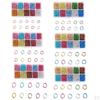 (About 5050pcs 1340Pcs) Open Jump Rings Conectors for Keychain Jewelry Making Accessories,
