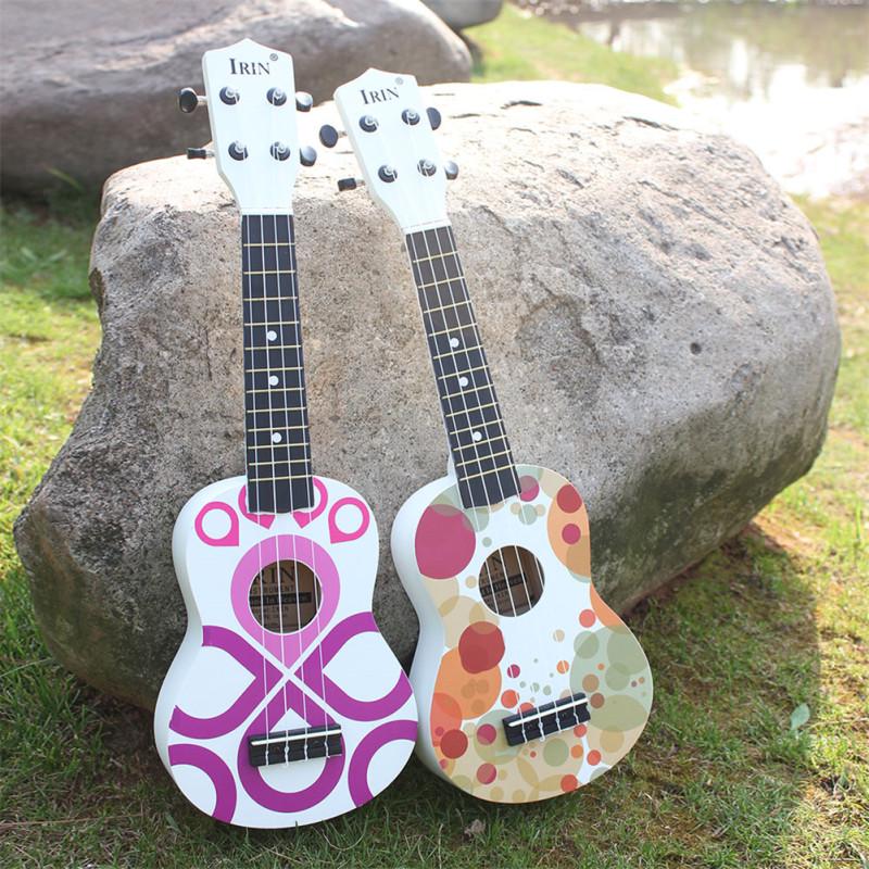 Гавайская гитара из липы, деревянная гавайская гитара для начинающих, гавайская гитара сопрано, стартовая детская гитара, гавайская гитара, 21 дюйм