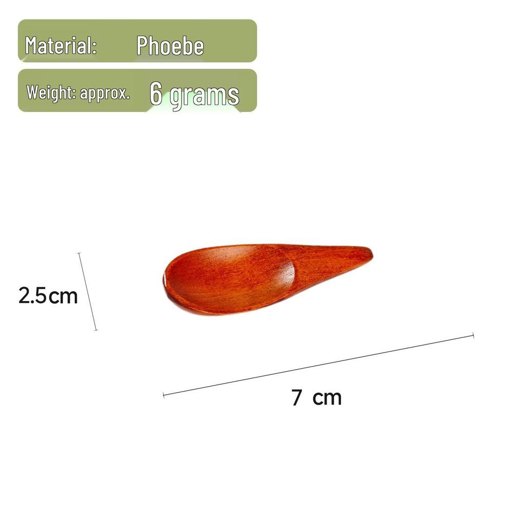 Маленькая ложка из бука: Мороженое, Десерт, Приправа, Чай, Лекарство, Короткая ручка, Широкое горлышко.