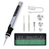 1500 мАч 8 Вт DIY электрическая гравировальная ручка мини-набор для металла и стекла 3,6-4,2 В 18000 об/мин 0-70 мм глубина