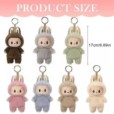 Popmart Высокое качество 1-е поколение Лабубу Монстр Лиза Семе Сердце Макарр Виниловая Базовая Серия Мистери Брелок Коллекционный Подарки на День рождения Настольная Игрушка