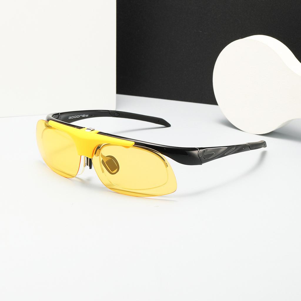 Уличные многофункциональные велосипедные очки Мужские горные очки Женские очки для езды с музыкой Миопические откидные очки для вождения