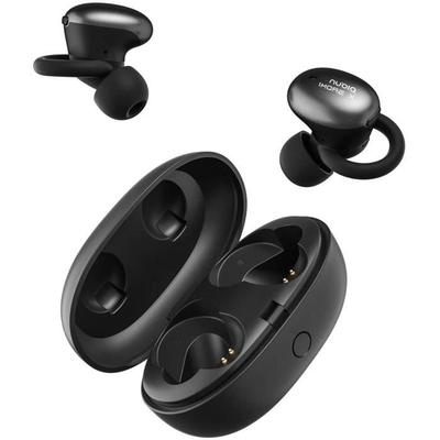 Еще 1 стильные беспроводные наушники с чехлом для зарядки, Bluetooth 5.0, альтернативными режимами сопряжения, простым управлением, Plusieu481