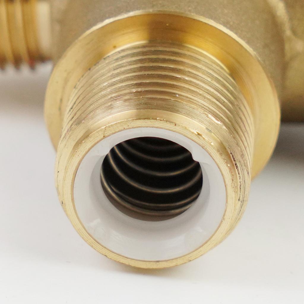 Brass Check Valve for Water System, with 1/2 NPT Male Thrd, for Motorhome, Travel Trailer, Motorhome
