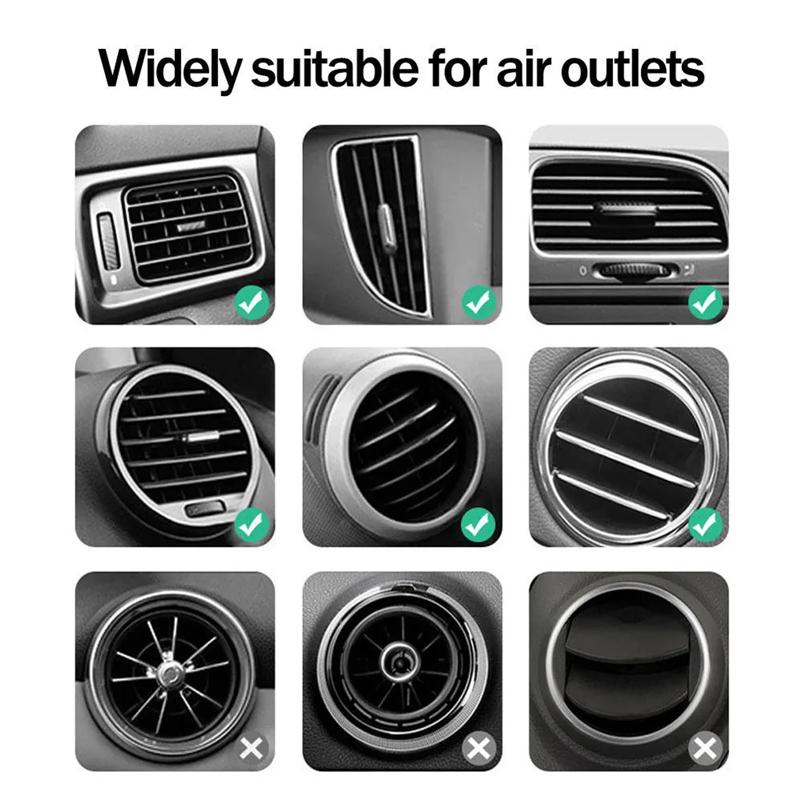 30 Вт Автомобильное беспроводное зарядное устройство Крепление на воздуховод Подставка-держатель для телефона Для iPhone 15 14 13 12 Samsung Xiaomi Индукционная быстрая зарядка в автомобиле