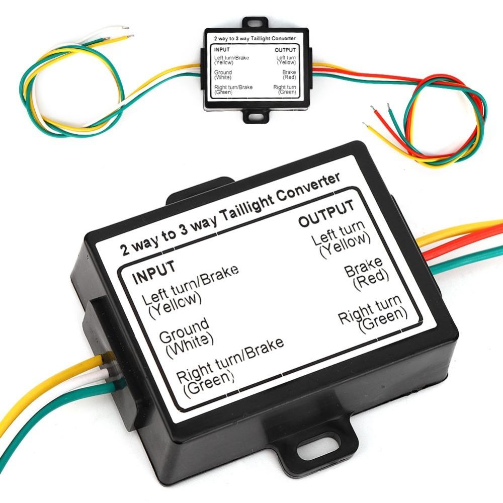 ABS Trailer Light Converter Durable Electrical Signal Converter Trailer Wiring Upgrade