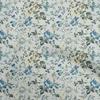 Georgette Viscose Aquamarine Fabric Florals Sewing Craft Projects Fabric Prints By Yard 42 Inch