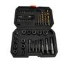 48 Pcs Screw Extractor Drill Bit Set with Left Hand Drill Bit Easy Out Broken Bolt Extractor Kit