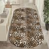 EPeddler Home Современный леопардовый узор, цифровая печать, моющаяся нескользящая точечная основа, овальная гостиная нового поколения, кухня, ковер в прихожей и напольный коврик