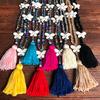BLUELANS NECKLACE Wonderful Stone Tassel Sweater Chain Colorful Beads Necklace Boho Butterfly Pendant Women Present
