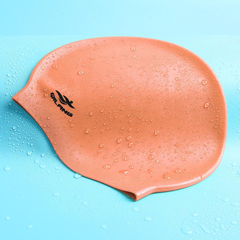 Силиконовая шапочка для плавания высокого качества без запотевания для взрослых и детей, водонепроницаемая силиконовая шапочка для плавания, водонепроницаемые беруши