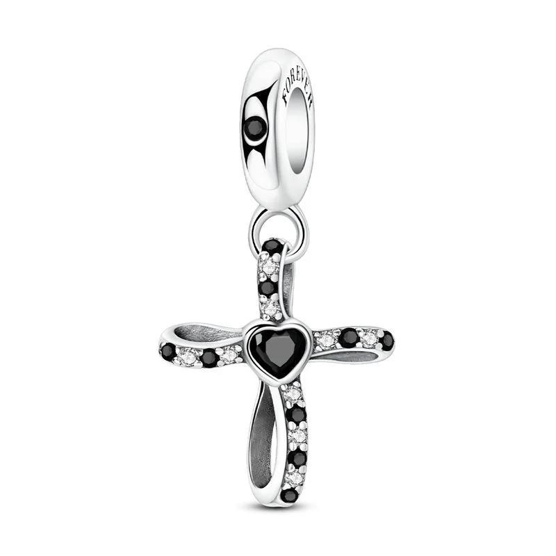 Серия зданий Медные шармы Эйфелева башня Замок Сакура Подходят для браслетов-шармов для путешествий Женские DIY украшения Подарки