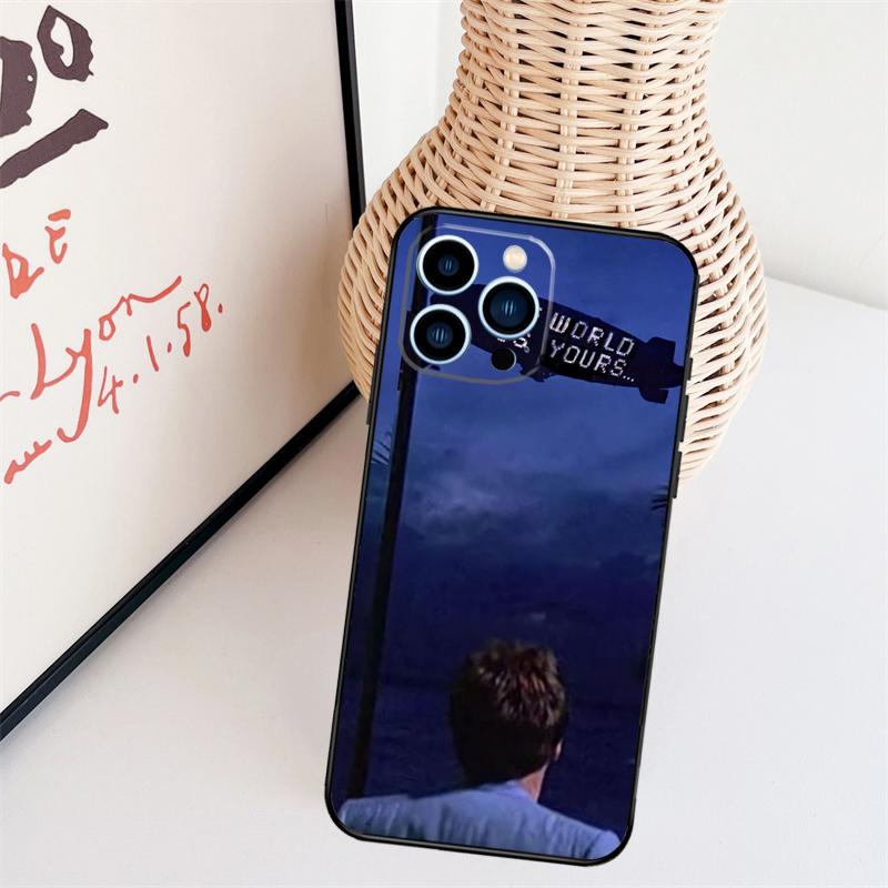 Чехол Scarface The World Is Yours для iPhone 16 15 Pro 12 13 Mini 11 14 Pro Max XS X XR Plus Задняя крышка