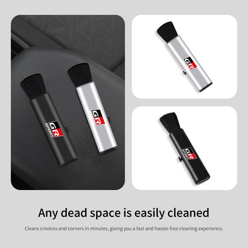 For Toyota Car Retractable Cleaning Brush Air Conditioner Computer Cleaning Brush chr Corolla Camry rav4 Yaris hilux prius