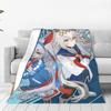 Плюшевое одеяло Suzuka Horse Girl Prettys Derbys для детей и взрослых, фланелевое покрывало для гостиной, теплое, мягкое, качественное одеяло