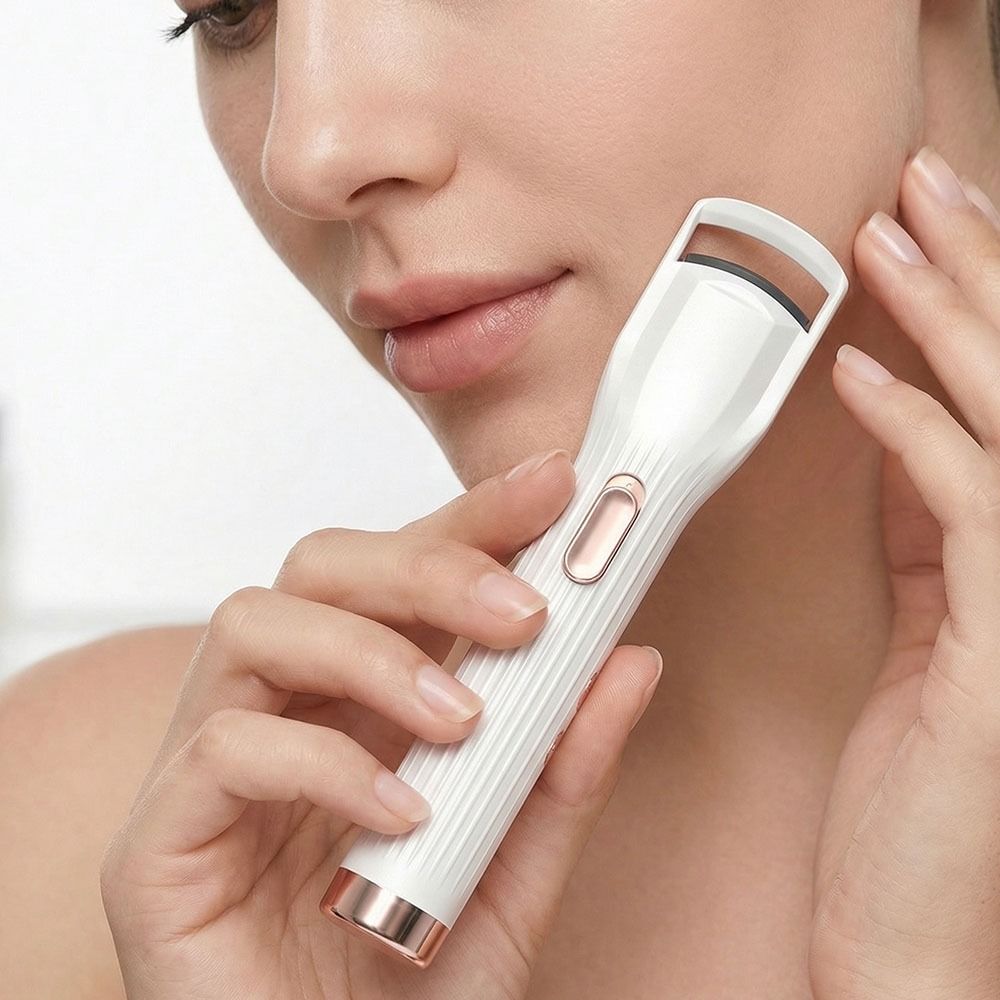 Anti-Burn Protection Electric Eyelash Curler Rechargeable Fan Curler Eyelash Clip Tool
