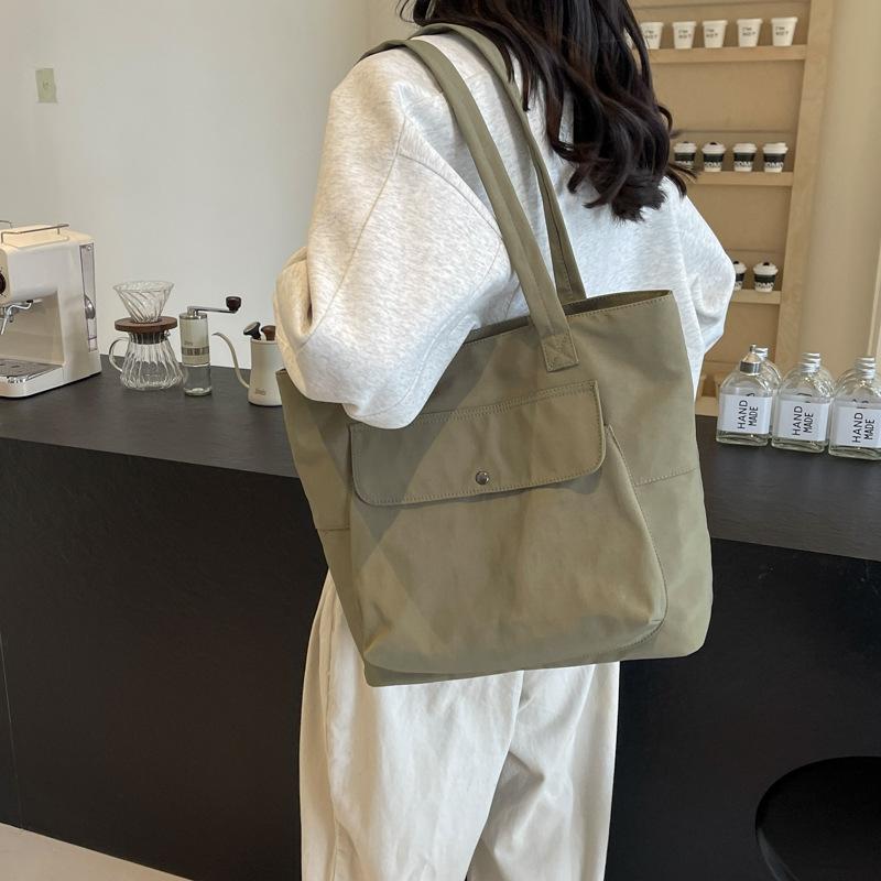 Легкая сумка большой емкости пригородная женская сумка-тоут студенческая сумка через плечо