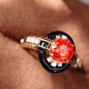 BELLA BOX French Retro Fantawild Stone Jewelry Adjustable Ring Suitable For Women's Wedding Parties Fashion Jewelry