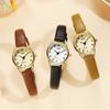 Новые нишевые простые поясные часы, темперамент, модные кварцевые часы, повседневные и элегантные женские часы