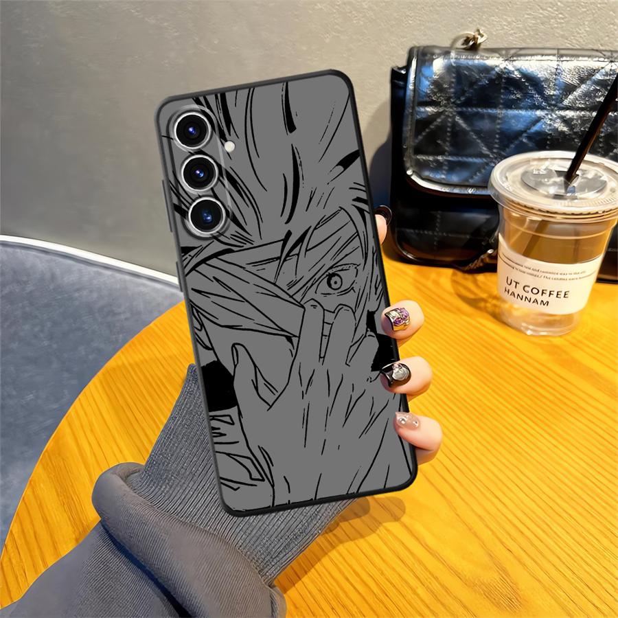 Аниме Чехол для задней панели телефона для Samsung Galaxy A35 A41 A16 A21s A54 A71 A72 A73 A22 A23 A14 A15 A33 A34 A51 A52 A24 A31 A12 A13