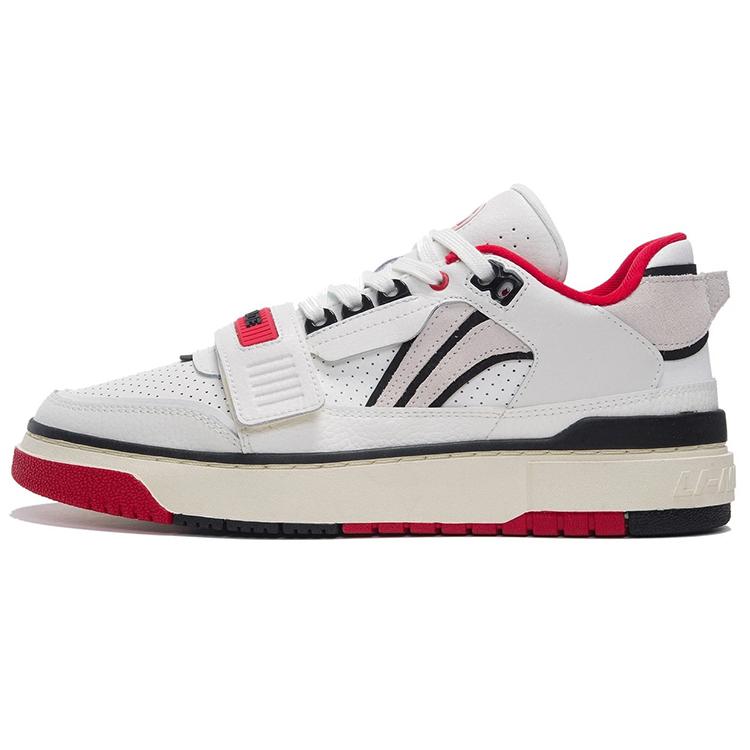 Li Ning Обувь для баскетбола новинка Синтетическая кожа Амортизация Нескользящая Устойчивая к истиранию Низкие Белый Черный ABCS027-1