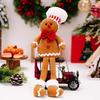 Delightful Christmas Gingerbread Man Plush Ornament Perfect For Seasonal Display