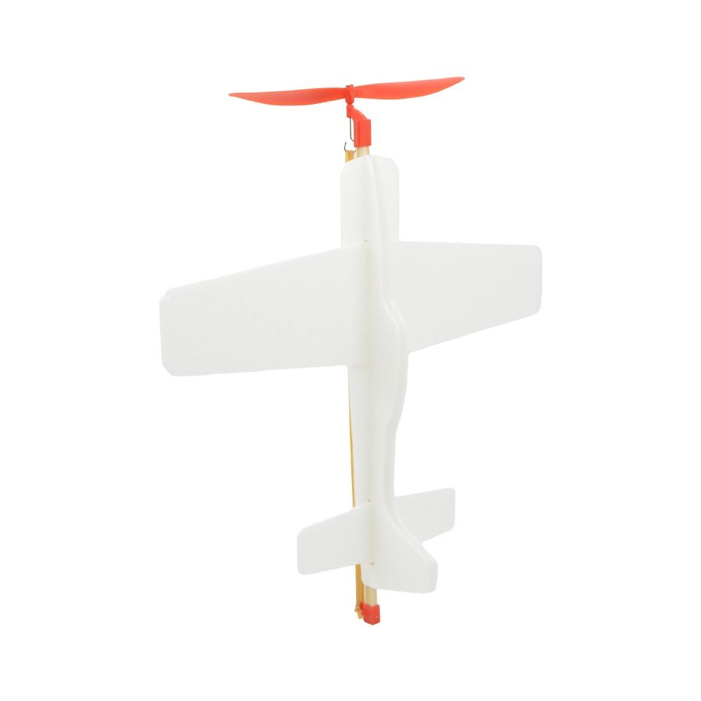300*260mm DIY Airplane Model Rubber Bands Power Hand Throw Aircraft Toy  for Kids Outdoor